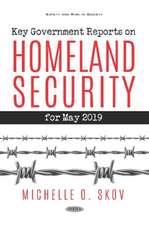 Key Government Reports on Homeland Security for May 2019