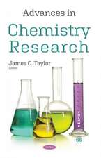 Advances in Chemistry Research. Volume 66