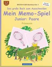 Brockhausen Bastelbuch Bd. 3 - Das Grosse Buch Zum Ausschneiden - Mein Memo-Spiel Junior