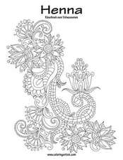 Henna Kleurboek Voor Volwassenen 1