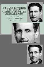 9-1 Gcse Revision Notes for George Orwell's Animal Farm