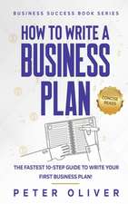 How to Write a Business Plan