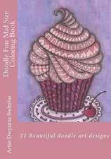 Doodle Fun Mid Size Coloring Book