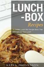 Lunch Box Recipes