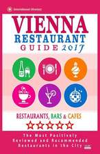 Vienna Restaurant Guide 2017