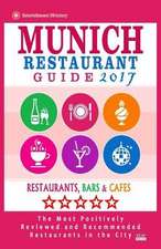 Munich Restaurant Guide 2017