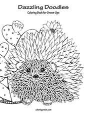 Dazzling Doodles Coloring Book for Grown-Ups 1