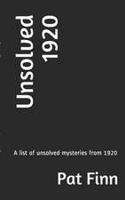 Unsolved 1920