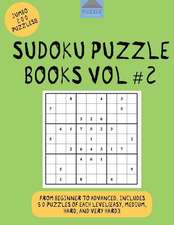 Sudoku Puzzle Books Vol #2