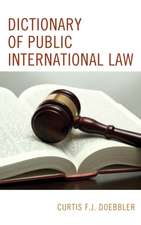 Dictionary of Public International Law