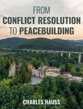 FROM CONFLICT RESOLUTION TO PECB