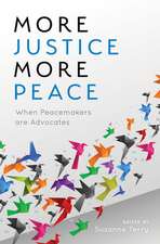 MORE JUSTICE MORE PEACEGOOD WCB