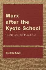 Marx after the Kyoto School