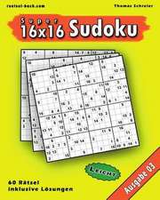 Leichte 16x16 Super-Sudoku Ausgabe 03