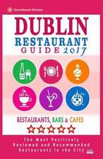 Dublin Restaurant Guide 2017