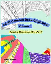 Adult Coloring Book Cityscapes Volume 1