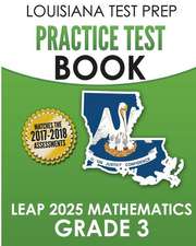 Louisiana Test Prep Practice Test Book Leap 2025 Mathematics Grade 3