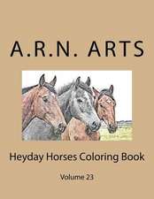 Heyday Horses Coloring Book