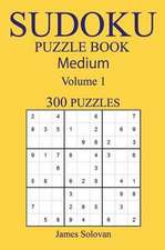 300 Medium Sudoku Puzzle Book