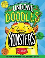 Color & Draw - Undone Doodles - Monsters