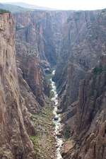 Black Canyon Gunnison Point U S National Park in Colorado