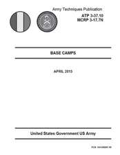 Army Techniques Publication Atp 3-37.10 McRp 3-17.7n Base Camps April 2013