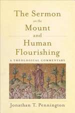 The Sermon on the Mount and Human Flourishing – A Theological Commentary