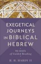 Exegetical Journeys in Biblical Hebrew – 90 Days of Guided Reading