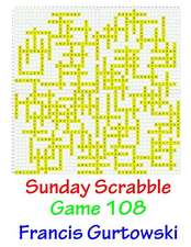 Sunday Scrabble Game 108