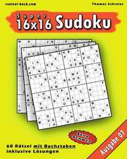 16x16 Super-Sudoku Mit Buchstaben 07