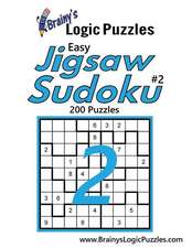 Brainy's Logic Puzzles Easy Jigsaw Sudoku #2