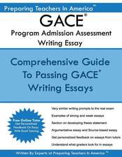 Gace Writing Essay - Program Admission Assessment