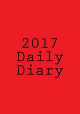 2017 Daily Diary