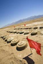 Mine Field in the Desert Journal - Anti Tank Mines