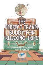 The Perfect Travel Buddy for Relaxing Trips | Crossword Travel Book with 46 Puzzles