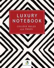 Luxury Notebook College Ruled 150 Pages