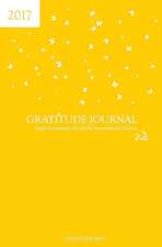 2017 Gratitude Journal - Miss Sunshine