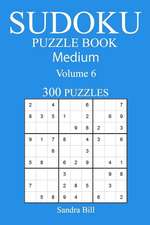 300 Medium Sudoku Puzzle Book