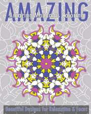 Amazing Mandalas Coloring Book (Beautiful Designs for Relaxation and Focus)