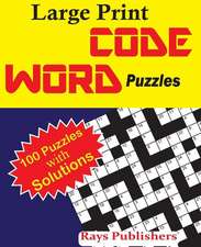 Large Print Codeword Puzzles