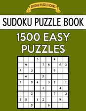 Sudoku Puzzle Book, 1,500 Easy Puzzles