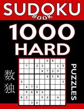 Sudoku Book 1,000 Hard Puzzles