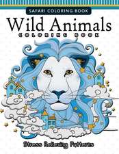 Wild Animals Coloring Books