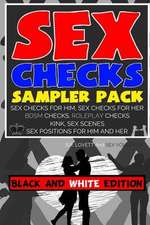 Sex Checks Sampler Pack Black and White Edition