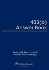 403(b) Answer Book