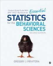 Student Study Guide with IBM(R) SPSS(R) Workbook for Essential Statistics for the Behavioral Sciences