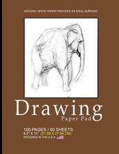 Drawing Paper Pad - Brown Cover