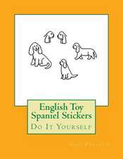 English Toy Spaniel Stickers