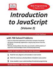 Introduction to JavaScript (Volume 2)