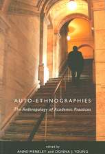 Auto-Ethnographies